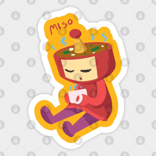 miso Sticker by inkpocket